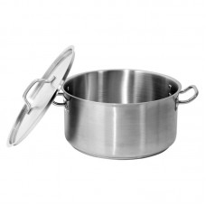 YG-00044 YATO GASTRO Oala joasa din inox cu capac,..